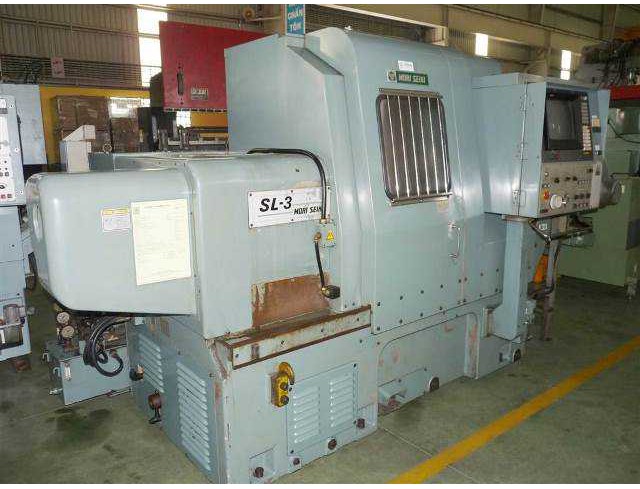  CNC Lathe Machine Model: SL-3A Year: 1986 Control system: Fanuc 10TMORISEIKI