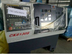 เครื่อง Matrix CNC Lathe flatbed control fanuc oi-tf 6 tools