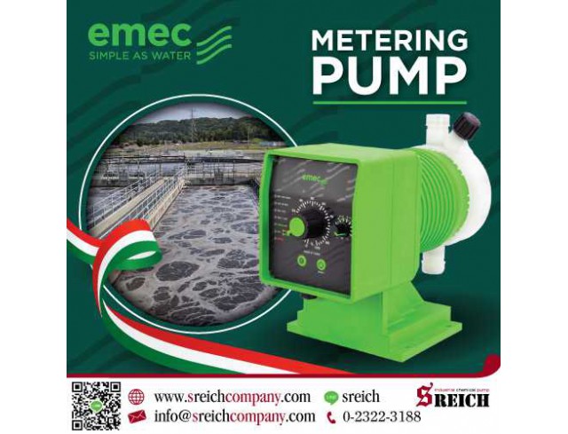ปั๊มฟีด ปั๊มโดสสำหรับกระบวนการเติมสารเคมี Metering Pump