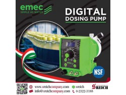 เครื่องเติมสารเคมีอัตโนมัติ หน้าจอดิจิตอลปรับค่าได้ละเอียด Digital dosing pump EMEC