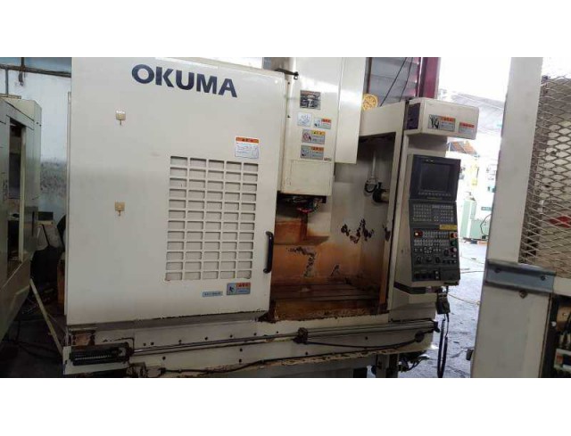  "Okuma" Machining Center MX-45VA Year 2000 Controller : OSP-U10M Table Size : 760 mm x 460mm Stroke : X560mm Y460mm Z450mm BT-40  20-ATC   50-7,000rpm