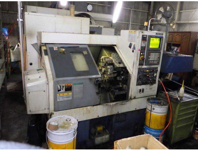 Mori Seiki" Cnc Lathe Model: CL-20A Year 1996 Control  MSC-518 (Fanuc 18T) With Tail Stock And Chip Conveyor 