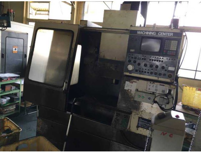 "Takisawa" Cnc Machining Center Model: MAC-V2E Control Fanuc 10M Work table size: 900x410 mm X axis travel: 560 mm Y axis travel: 410 mm Z axis travel: 410 mm Spindle : Bt-40 Spindle speed: 50~6,000 rpm "Takisawa" Cnc Machining Center Model: MAC-V2E Control Fanuc 10M Work table size: 900x410 mm X axis travel: 560 mm Y axis travel: 410 mm Z axis travel: 410 mm Spindle : Bt-40 Spindle speed: 50~6,000 rpm