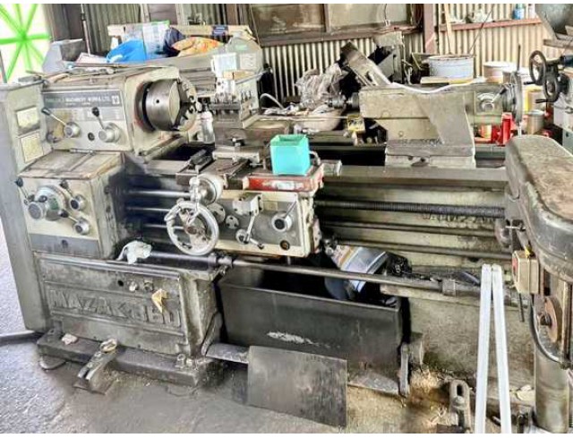ขายเครื่องกลึง MAZAK 860 เครื่องนำเข้า 480x860mm. นิ้วมิลในตัว ราคา 179,000 บาท ขายเครื่องกลึง MAZAK 860 เครื่องนำเข้า 480x860mm. นิ้วมิลในตัว ราคา 179,000 บาท