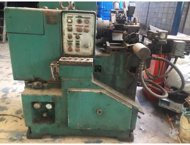 ขาย เครื่องกลึง Auto NC ยี่ห้อ SUGA Made in Japan สองป้อมมีด   ขาย เครื่องกลึง Auto NC ยี่ห้อ SUGA Made in Japan สองป้อมมีด