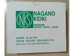 "NAGANO" PRESSURE GAUGE "NAGANO" PRESSURE GAUGE