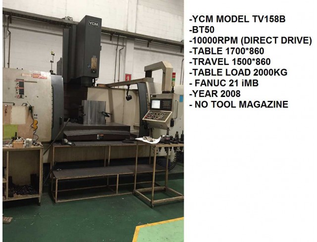 ขาย CNC MACHINE YCM