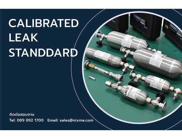 อุปกรณ์ตรวจมาตรฐานการรั่วของก๊าซฮีเลียม (Calibrate Leak Standard)