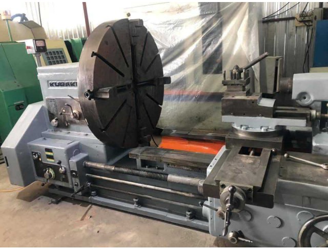 เครื่องกลึง Kuraki  หับจับ1.2 เมตรพร้อมใช้งานราคา 495,000 บาท เครื่องกลึง Kuraki  หับจับ1.2 เมตรพร้อมใช้งานราคา 495,000 บาท