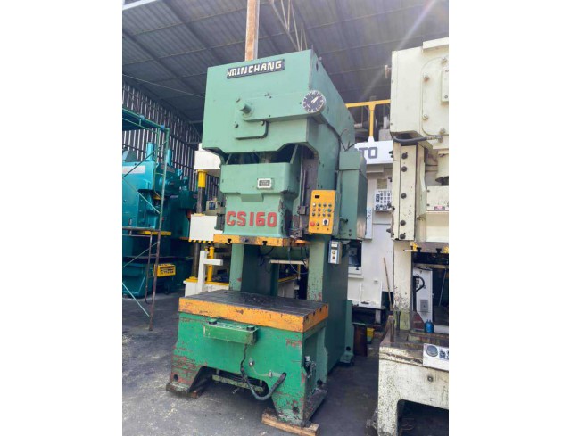 เครื่องปั๊ม 160 Ton minchang เครื่องนำเข้าไต้หวัน เครื่องปั๊ม 160 Ton minchang เครื่องนำเข้าไต้หวัน
