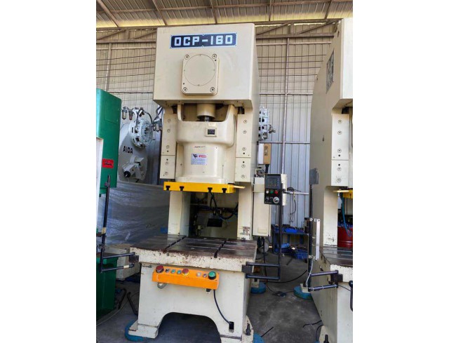 เครื่องปั๊ม สภาพดี 95% เครื่องปั๊มพร้อมใช้ Chinfong 160ตัน รุ่น OCP-160 เครื่องปั๊ม สภาพดี 95% เครื่องปั๊มพร้อมใช้ Chinfong 160ตัน รุ่น OCP-160