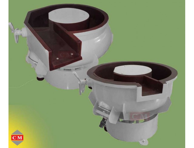 เครื่องขัดผิวโลหะแบบเขย่า (มีสะพานแยกชิ้นงาน) (Vibratory finishing machine with Separator) • เครื่องขัดผิวโลหะทำงานด้วยระบบสั่น • สามารถลบคม ,ลบครีบ ,ขัดเงา,ขัดล้างคราบไขมัน • เครื่องขัดผิวโลหะแบบเขย่า (มีสะพานแยกชิ้นงาน) (Vibratory finishing machine with Separator) • เครื่องขัดผิวโลหะทำงานด้วยระบบสั่น • สามารถลบคม ,ลบครีบ ,ขัดเงา,ขัดล้างคราบไขมัน •