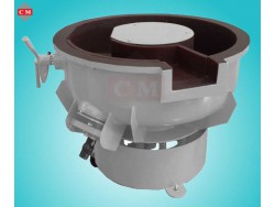 เครื่องขัดผิวโลหะแบบเขย่า (มีสะพานแยกชิ้นงาน) (Vibratory finishing machine with Separator) เครื่องขัดผิวโลหะแบบเขย่า (มีสะพานแยกชิ้นงาน) (Vibratory finishing machine with Separator)