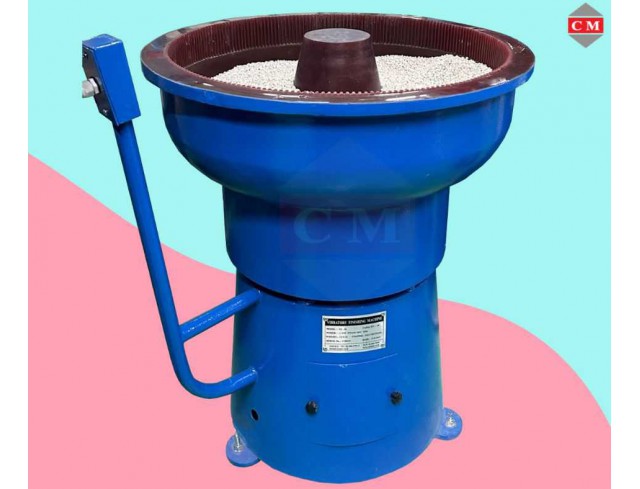 เครื่องขัดผิวโลหะแบบเขย่า (มีสะพานแยกชิ้นงาน) (Vibratory finishing machine with Separator) เครื่องขัดผิวโลหะแบบเขย่า (มีสะพานแยกชิ้นงาน) (Vibratory finishing machine with Separator)