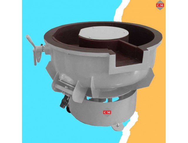 เครื่องขัดผิวโลหะแบบเขย่า (มีสะพานแยกชิ้นงาน) / Vibratory Finishing Machine เครื่องขัดผิวโลหะแบบเขย่า (มีสะพานแยกชิ้นงาน) / Vibratory Finishing Machine