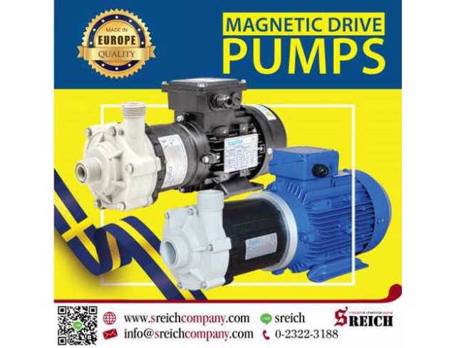 ปั๊มแม่เหล็ก Magnetic pump ปราศจากการรั่วไหล ปลอดภัย ทนทาน ใช้งานง่าย ปั๊มแม่เหล็ก Magnetic pump ปราศจากการรั่วไหล ปลอดภัย ทนทาน ใช้งานง่าย