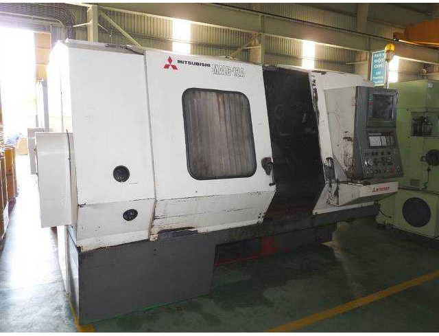 cnc lathe mitsubishi Model: MALC-12A Year: 1991 Control system: Mitsubishi มี 2 ตัว