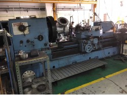 เครื่องกลึง รู ผ่าน 12.5 นิ้ว hollow spindle lathe made in Italy 
