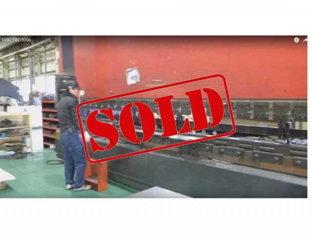 PRESSBRAKE MACHINE AMADA FBD-4006 (1992)