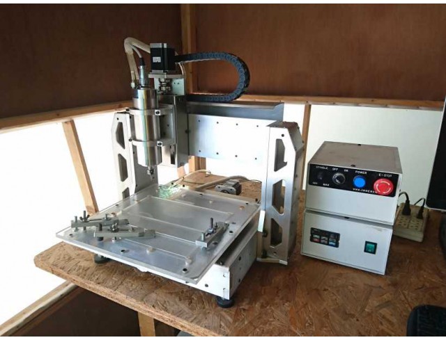 ขาย CNC Ball Screw หน้างาน 200 X 250 X 70  เครื่องของ inner-nc