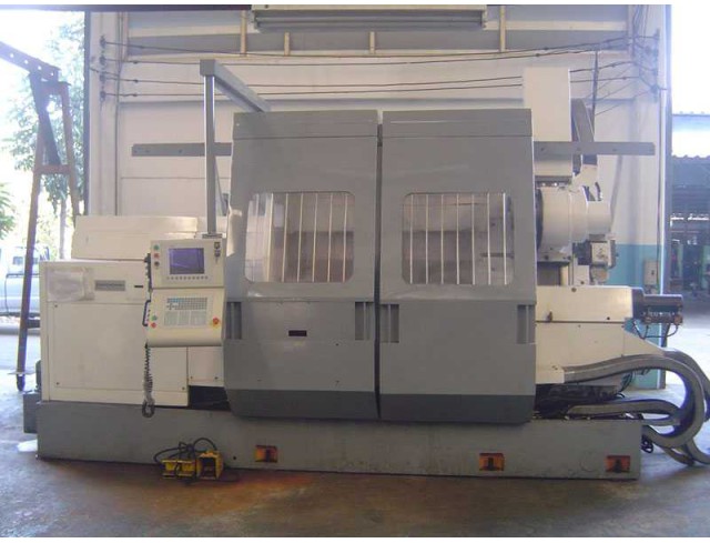 ขาย ให้เช่า รับกลึงงาน เครื่องกลึง CNC LATHE ยี่ห้อ STSNITALIANA  อิตาลี ขนาดกลึงโตได้ 500มม กลึงยาว1500มม TOOL TURRET  12 TOOL มีตัวรับงานตามความยาว มียันศูนย์ สายพานลำเลียงเศษเหล็ก สภาพพร้อมใช้งาน น้ำไม่ท่วม
