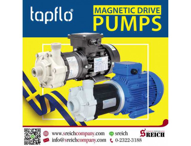 Magnetic Drive pumps ปั๊มแม่เหล็กสูบส่งเคมีชุบ เคลือบ