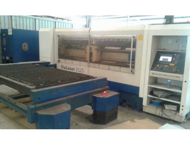 ต้องการขายเครื่องตัดเลเซอร์ co2 ยี่ห้อ trumpf  รุ่น Trulaser 2525 ปี 2007