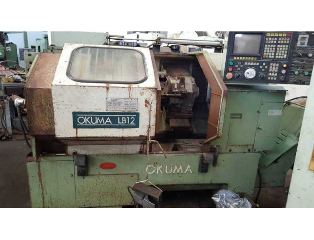  "Okuma" Cnc Lathe Model  LB-12 Year 1991 OSP-500L-G 