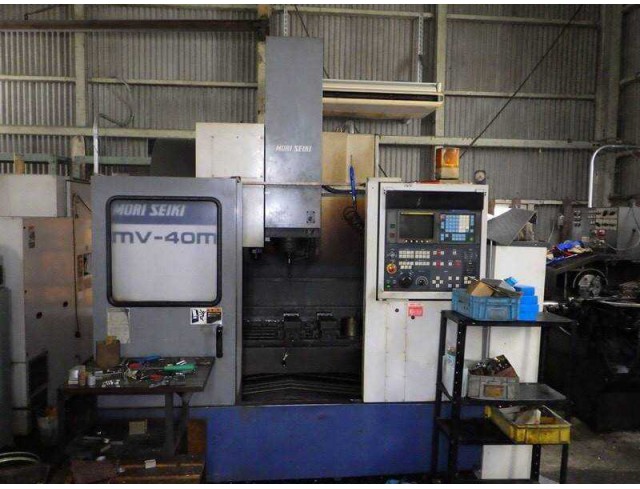 Mori Seiki" Cnc Machining Center Model: MV-40M Year 1993 Control  MF-M4(Fanuc  OMC) Work table size: 900x450 mm  