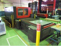 Laser Unit Maker Amada Type FO2412NT Year 2004 2000 Watt