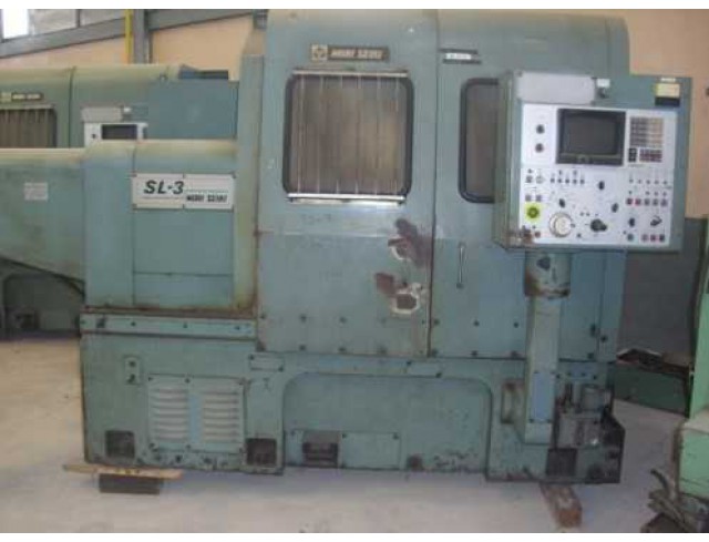 เครื่องกลึงCNC MORI SEIKI SL-3 คอนโทรล FANUC 10T พร้อมใช้ ชมรอก-โฟล์คลิฟท์-เครื่องจักรนับ1,000รายการจากญี่ปุ่นWWW.PAHOLGROUP.COM