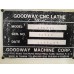 CNC Lathe GOODWAY