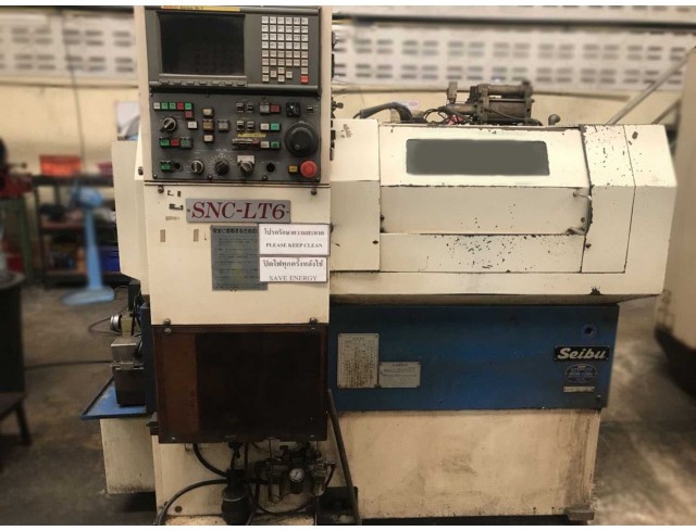 "SEIBU" CNC LATHE Model SNC'LT6 SER No.9570DB 83-1