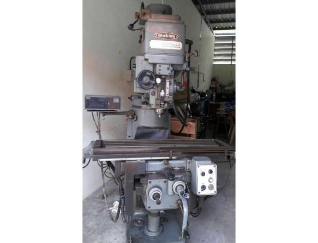  ขายเครื่องมิลลิ่ง M3 MAKINO รุ่น KSJP-55 ลีเนียร์ 2แกน พร้อมใช้ ราคา 138,000 บาท