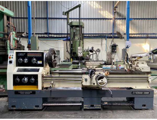 ขายเครื่องกลึง CY 6266B ปี 2009 ขนาด 10ฟุต 660x2000mm. ราคา 195,000 บาท