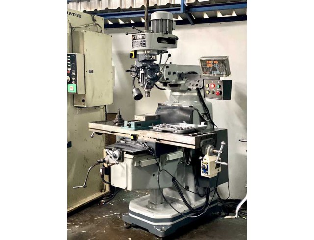 ขายเครื่องมิลลิ่ง M4 ปี 2016 โต๊ะใหญ่พิเศษ ฟีดซ้ายขวา ขึ้นลง ลีเนียร์ 2แกน ราคา 115,000 บาท