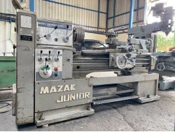 ขายเครื่องกลึง MAZAK JUNIOR ไฟ 380 กลึงเกลียวนิ้วมิลในตัว ราคา 135,000 บาท