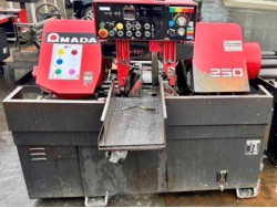 ขายเครื่องเลื่อยสายพาน AMADA HA-250 เครื่องนำเข้า ออโต ราคา 185,000 บาท