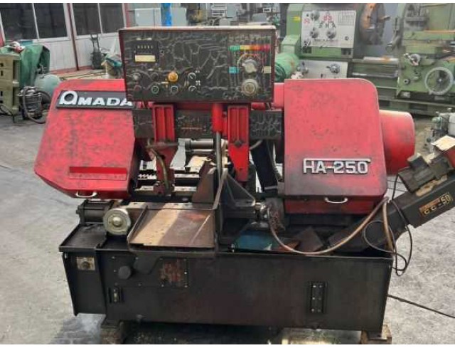 ขายเครื่องเลื่อยสายพาน AMADA HA-250B เครื่องนำเข้า ออโต ราคา 165,000 บาท
