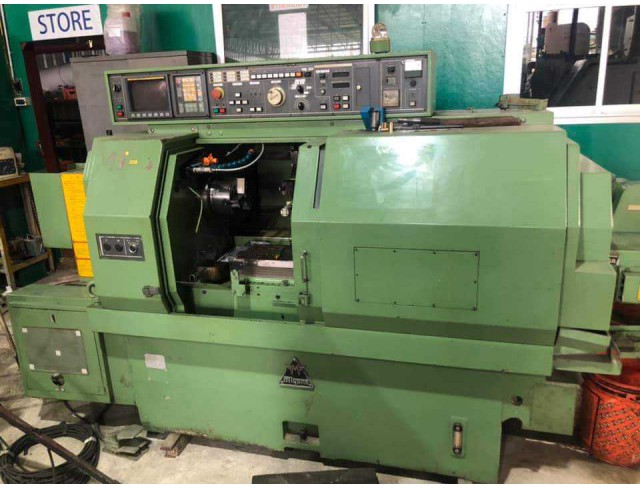 Miyano cnc lathe  BND34s   fanuc series 0-T 