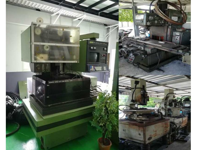 ขาย WIRE CUT Sodick A350 1 เครื่อง ใช้งานได้ + Super Drill 2 เครื่อง + Face Milling 1 เครื่อง