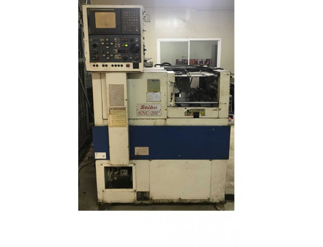 ขายเครื่องกลึงCNC Seibu-SNC20P Fanuc21i-T หัวจับลม 4 นิ้ว กลึงงานเล็ก คุมค่าสบายๆ