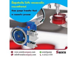 ปั๊มโฮส สำหรับปั๊มของเหลวหนืดงานสุขอนามัย ปั๊มโลชั่น Hose pumps