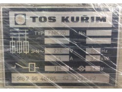 ขายเครื่อง มิลลิ่ง TOS KURIM FNK25