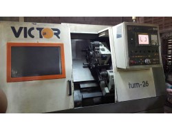 ขาย Cnc Lathe Victor Model  VTURN – 26/60  S/N : UC - 3268 Control Fanuc Oi-TC