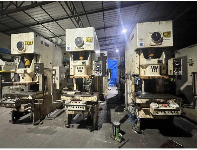เครื่องปั๊มมือสอง AIDA NC1 80 TON ปี2005