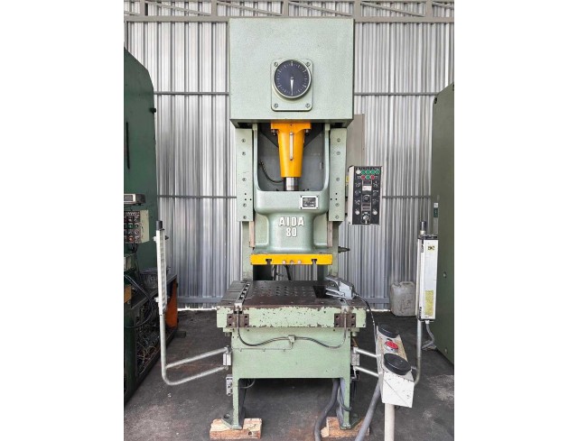 เครื่องปั้มAIDA 80 ton นำเข้าจากประเทศญี่ปุ่น