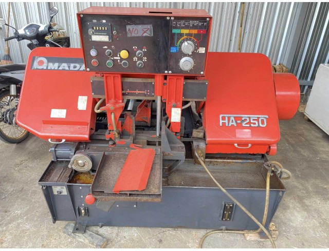 เลื่อย AMADA 250 นำเข้าจากประเทศญี่ปุ่น