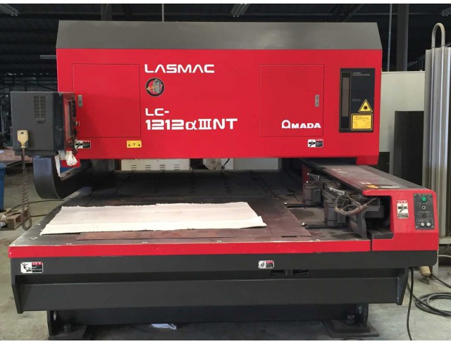 Amada CNC Laser Cutting Machine Model LASMAC LC-1212 Alfa III NT