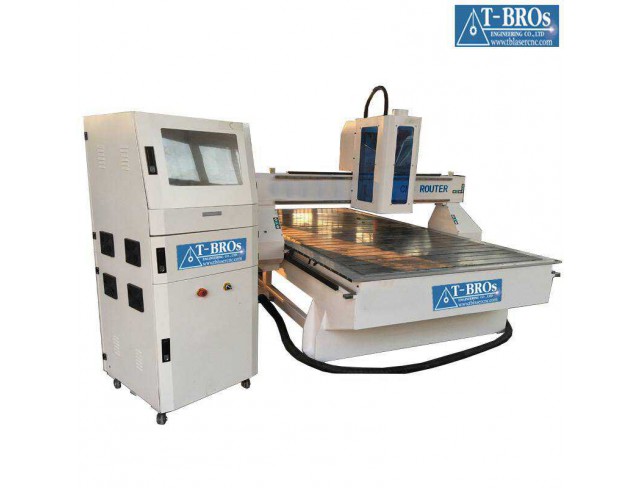 TBROS CNC 1325 ทำเฟอร์นิเจอร์ เซาะร่อง และฉลุลาย  เป็นต้น